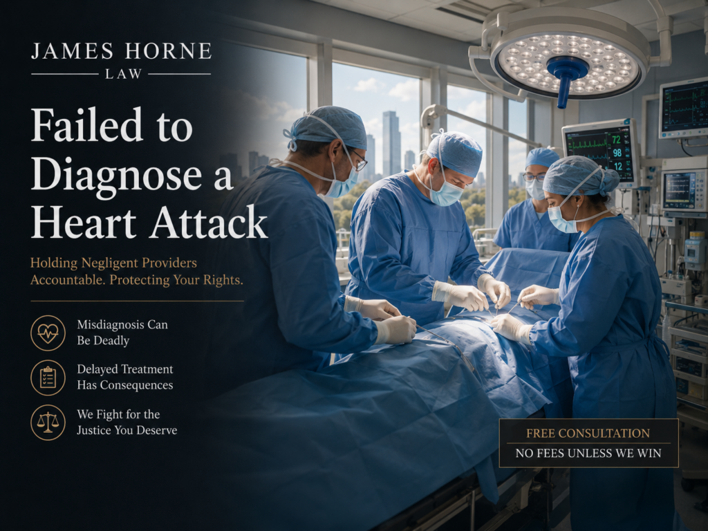 Failed to Diagnose a Heart Attack